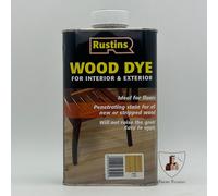 Rustins Wood Dye - 1 Litre | For Interior or Exterior - Free P&P