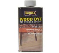 Rustins Interior & Exterior Wood Dye 250ml Brown Mahogany