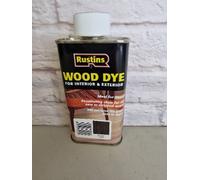 Rustins Wood Dye Ebony 250ml