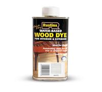 Rustins WDWH250 Quick Dry White Wood Dye 250Ml