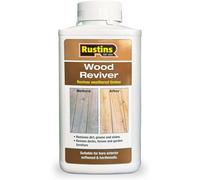 Rustins Wood Reviver 500ml - Restores Dull Surfaces; Revives Weathered Timber with Sustainable Deep-Cleaning Formula for Surface Renewal; Gentle Treatment for Furniture, Doors and Outdoor Areas