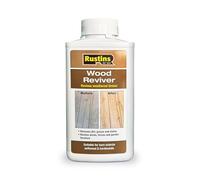 Rustins Wood Reviver 500ml - Restores Dull Surfaces; Revives Weathered Timber with Sustainable Deep-Cleaning Formula for Surface Renewal; Gentle Treatment for Furniture, Doors and Outdoor Areas