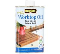 Rustins Worktop Oil - Premium Wood Treatment for Enhanced Durability, Water R...