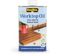 Rustins Worktop Oil - Premium Wood Treatment for Enhanced Durability, Water Res