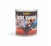 Rustins Yacht Varnish, Finest All Weather Wood Finish, Gloss/Satin, 250/500ml/1L