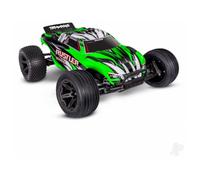 Rustler HD 1:10 2WD RTR Stadium Truck, GreenX (+ TQ 2-ch, XL-5, Titan 550, 7-Cell NiMH, 4A USB-C Charger, Clipless Body)
