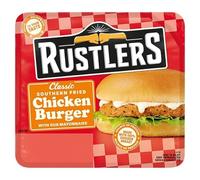 Rustlers Classic Southern Fried Chicken Burger with our Mayonnaise 127g | Case of 4