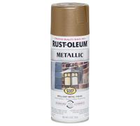 RustOleum 7274830 Stops Rust Metallic Spray Paint 11 Ounce Antique Brass