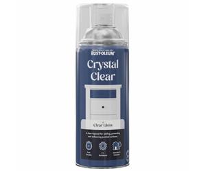 Rustoleum Crystal Clear Protective Top Coat Finish Spray 400ml