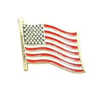 Rustproof Alloy Patriotic Jewelry Set Featuring Traditional Flag Designs Great for Gifting and Personalize Collection Fashion Patriotic Gift