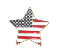 Rustproof Alloy Patriotic Jewelry Set Featuring Traditional Flag Designs Great for Gifting and Personalize Collection Fashion Patriotic Gift