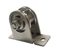 Rustproof Bearing Wheel Pulley Stainless Steel Pulley Block Perfect for Various Working Environment Wheel