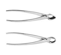 Rustproof Bonsai Tool Pruner Set of 2 Featuring Angled Cutter and Smooth Grip Handle Knob Cutter Branch Pruners Garden Pruning Shears