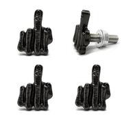 Rustproof License Plate Fasteners Steel Creative Designs Screws Easy Install Theft Resistant Vehicle Screws For Daily Strong Stainless Steel