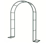 Rustproof Metal Pergola Arch Trellis8.5x7.5ft Weatherproof Garden Arbor for Climbing Plants Rose Archway Wedding & Bridal Party Decorations Green