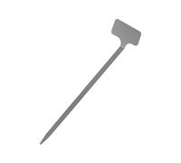 Rustproof Metal Plant Labels Outdoor Garden Waterproofed Plant Classification Sign Marker for Vegetable Flower Stainless Steel Stakes