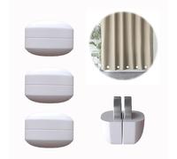 Rustproof Shower Curtain Weights 3 Pair Set Heavy Duty shower curtain Magnets Glow in the Dark Silicone Wrapped Curtain Magnets No More Blowing Curtains Keep Your Shower Stylish and Steady