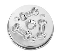 Rustproof Stainless Steel Dogs Food Container Large Capacity Pet Dispenser Slow Feeding Mazes Dishes for Playfulness Pet Puzzle Dog Feeding Bowl