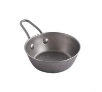 Rustproof Stainless Steel Sauce Dish Snack Bowl with Vintage Design for Serving Sauces, Dips, and Small Snacks on Dining Table (10.5cm)