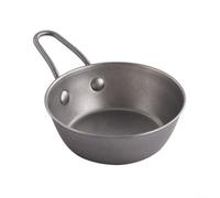 Rustproof Stainless Steel Sauce Dish Snack Bowl with Vintage Design for Serving Sauces, Dips, and Small Snacks on Dining Table (14cm)