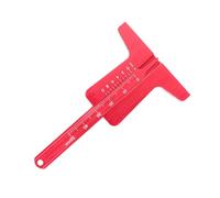 Rustproof Stainless Steel Tire Depth Gauge Measuring Tool Featuring Easy to Read Marking Ideal for Car and Bike Tires Professional Depth Gauge