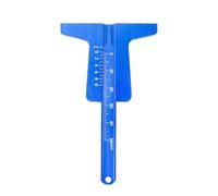 Rustproof Stainless Steel Tire Depth Gauge Measuring Tool Featuring Easy to Read Marking Ideal for Car and Bike Tires Automotive Measurement Instrument