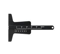 Rustproof Stainless Steel Tire Depth Gauge Measuring Tool Featuring Easy to Read Marking Ideal for Car and Bike Tires Professional Depth Gauge