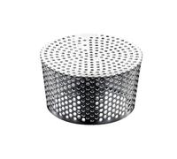 Rustproof Steel Outdoor Drain Anti Meshing Ventilation Grille Pipe Connection Simple Installs for Patio Garden Use Rustproof Stainless Steel Courtyard Drainage