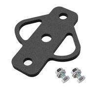 Rustproof Trailer Hitch Adapter, Multifunctional Steel Hitch for ATV, ATV Hitch Adapter with 2 Bolts, ATV Hitch Attachments for Golf Cart Garden Flat Towing Tow Ball Mount, 6.41 x 2.2 in/16.3 x 5.6 cm