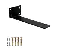 Rusts Proof Metal Wall Mount Brackets Multipurpose T Shape for Kitchen Bathroom and Living Room Shelving Invisible T Type