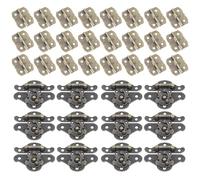 Rusty Irons Cabinet Latches Featuring Ornate Butterfly Hinges Secure Door Hardwares for Home Improvement Vintage Cabinet Hardwares