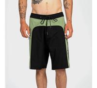 RUSTY - Mens Pied Piper Fixed Boardshorts - Black Fatigue - Beach/Summer Shorts