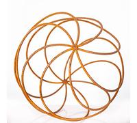 Rusty Metal Garden Spiral Ball