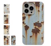 Rusty Retro Glossy Phone Cases, Rusty Phone Case, I Lost It and Three Days Later It Was Still Lying There, for Iphone X-16 (16plus,COLOR-E)