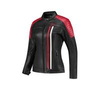 Rusty Stitches Alice, leather jacket women 38 Black/White/Red