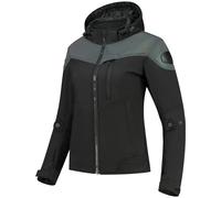 Rusty Stitches Ann Ladies Motorcycle Textile Jacket, black-blue-purple, size 44 for Women