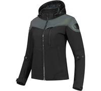 Rusty Stitches Ann Ladies Motorcycle Textile Jacket, black/shimmer, size 40