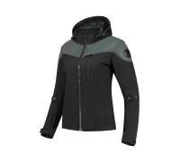 Rusty Stitches Ann Ladies Motorcycle Textile Jacket, black-blue-purple, size 46 for Women