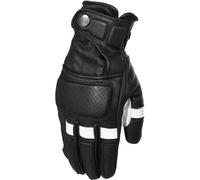 Rusty Stitches Calvin Motorcycle Glove, black-white, size L for Men