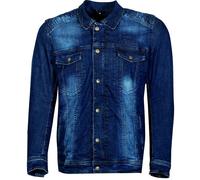 Rusty Stitches Carl Thomas, shirt/textile jacket XXL Blue