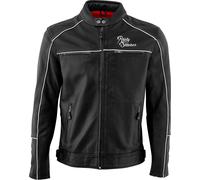Rusty Stitches Chase, leather jacket 5XL Black/White