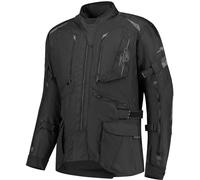 Rusty Stitches Cliff Waterproof Motorcycle Textile Jacket, black, size XL