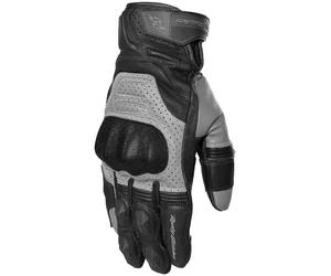 Rusty Stitches Conner Motorrad Handschuhe, black-grey, size S for Men