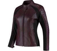 Rusty Stitches Donna, leather jacket women 38 Purple/Black