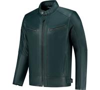 Rusty Stitches Dorian, leather jacket M Petrol