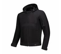 Rusty Stitches Felix Moto Motorcycle Motorbike Textile Jacket Black
