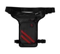 Rusty Stitches Gordon Leg Bag Black/Red Black,Red