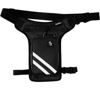 Rusty Stitches Gordon Leg Bag, black/white, One size