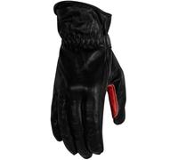 Rusty Stitches Johnny Motorcycle Gloves, black/red, size S