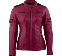 Rusty Stitches Joyce V2, leather jacket women 46 Dark Red/Black